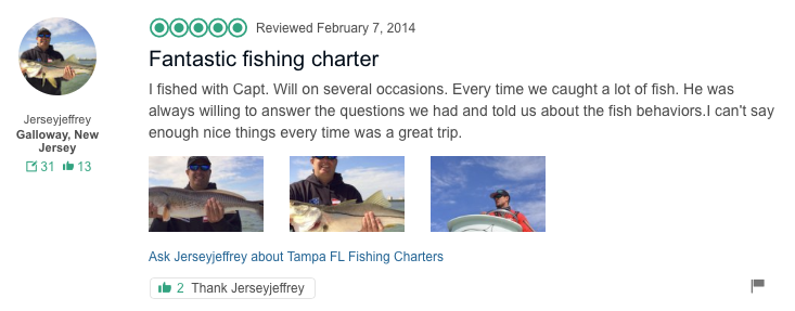 Fishing Charter Review